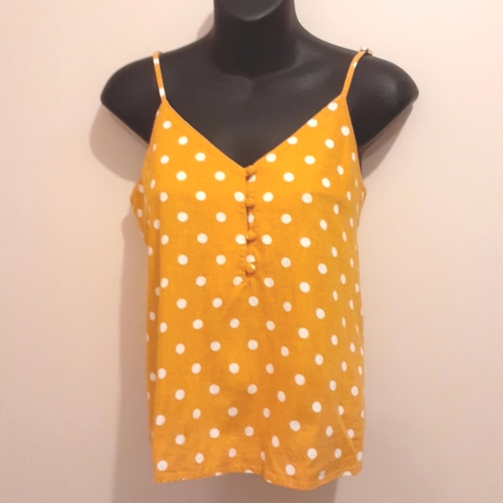3 for $25- Abound Polka Dot Top, Size Small